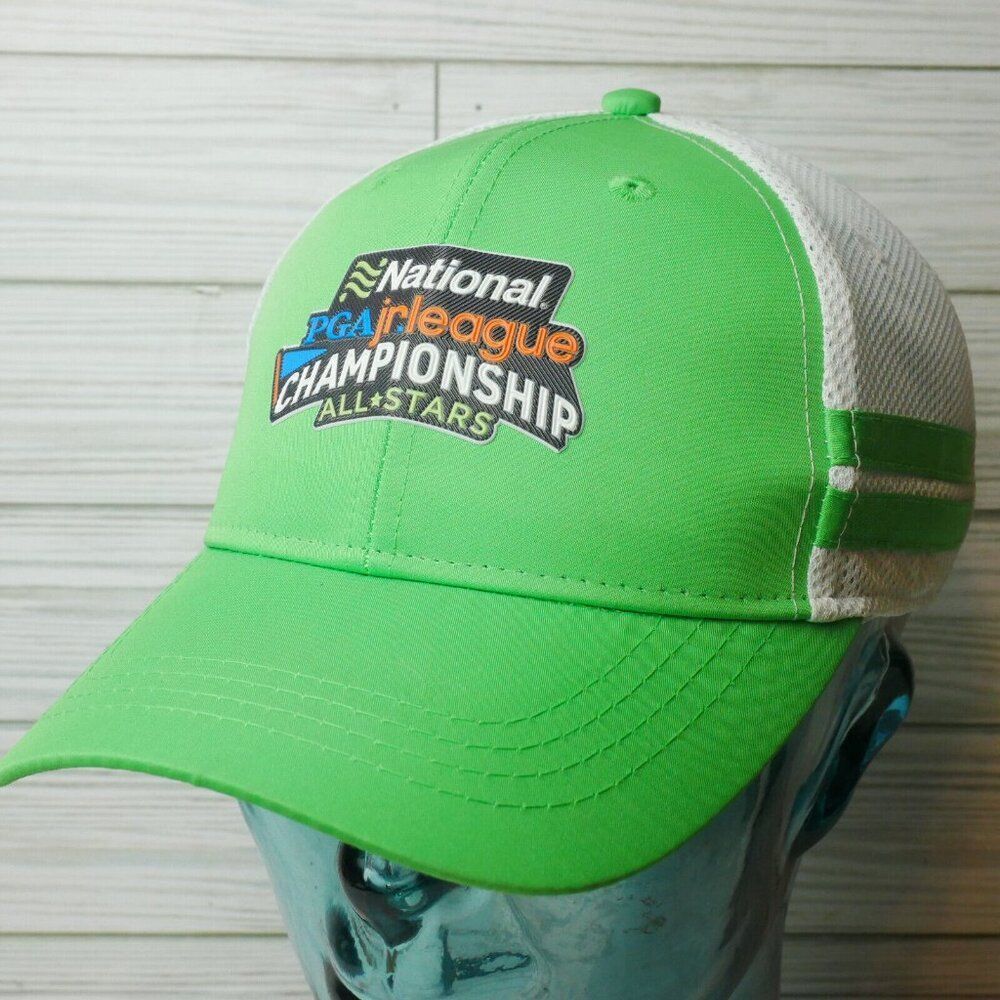 Garb National PGA Jr. League Championship All-Stars Green & White Hat Adult Size